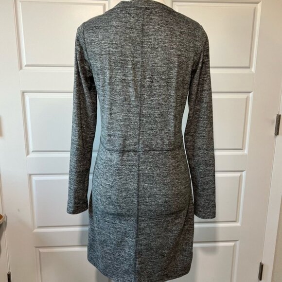 The Limited Gray Long Sleeve Dress with Pockets Casual Tunic Dress Size XS - Picture 3 of 9